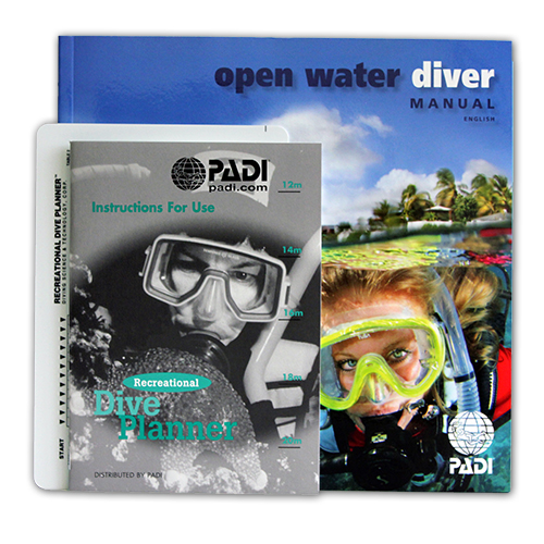 Basic Open Water Certification Pak w/RDP Table & PIC